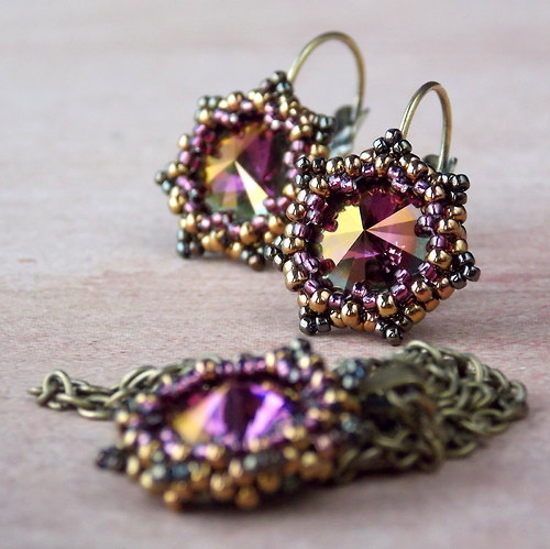 Z mystických bájí - Swarovski - náušnice... — foto 4