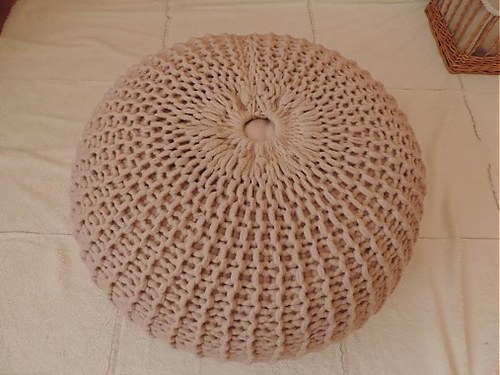 Béžový puf — foto 5