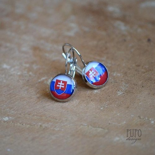 Slovensko.., závěsné naušničky — foto 2