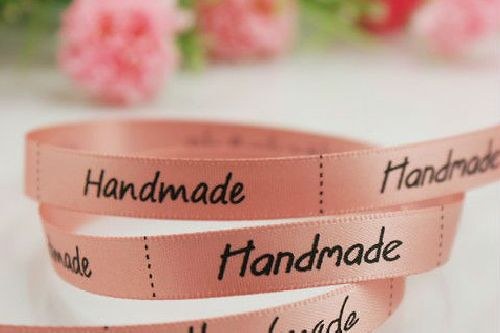 Saténová stuha HANDMADE — foto 6
