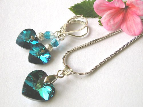 Swarovski sada Bermuda Blue AB ( 10+14 ) — foto 2