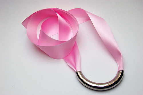 Náhrdelník - kolečko - platina — foto 2