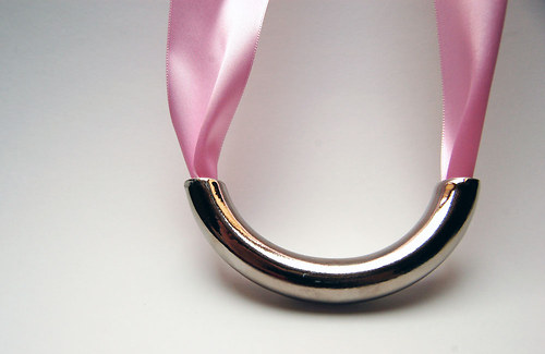 Náhrdelník - kolečko - platina — foto 4