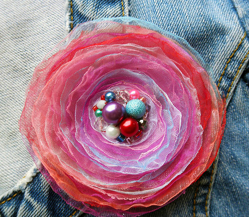 Brož "Denní snění" 8,5cm — foto 3