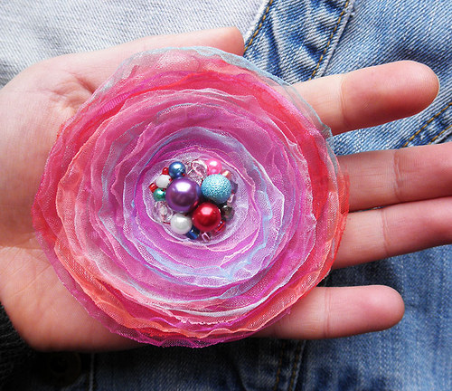 Brož "Denní snění" 8,5cm — foto 5