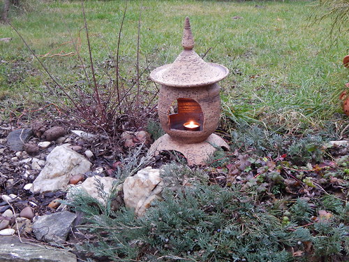 Čínská lampa šamotová — foto 3
