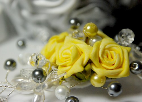 Spona do vlasů Vintage Roses cool — foto 3
