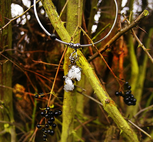 Nerezový náhrdelník " Snow flakes " — foto 2