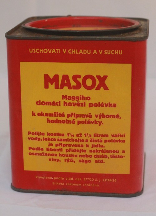 Plechová krabička Masox Maggi — foto 2