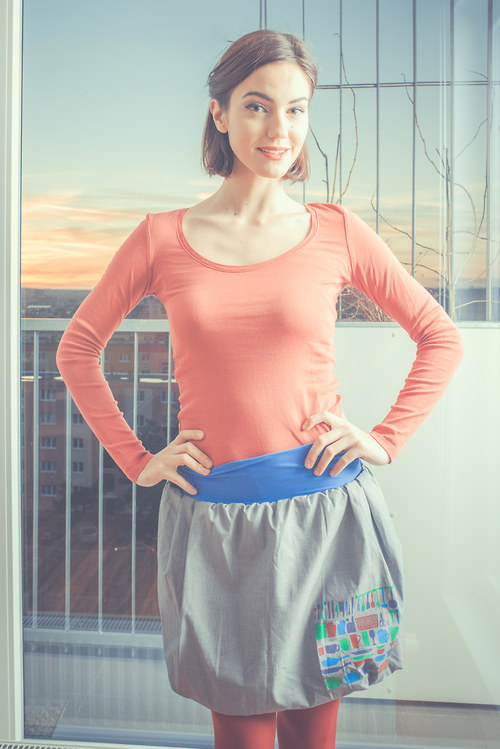 Kitchen girl. blue. SLEVA! — foto 4