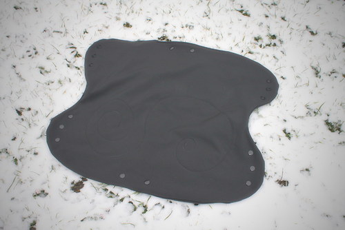 Softshellový rukávník - černo černý :) — foto 3