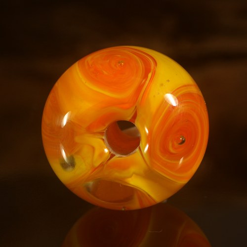 Big hole bead - Oranžáda — foto 6