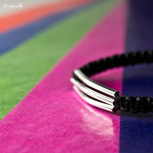 Macramé náramek — foto 4