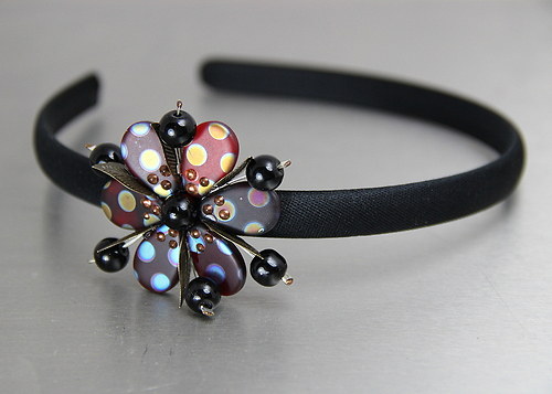 Čelenka : " Twilight flower " — foto 2