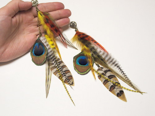 Boho-chic style earrings — foto 3