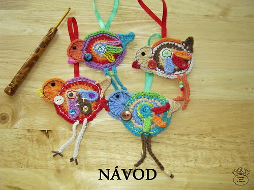 Návod_háčkovaný ptáček — foto 2