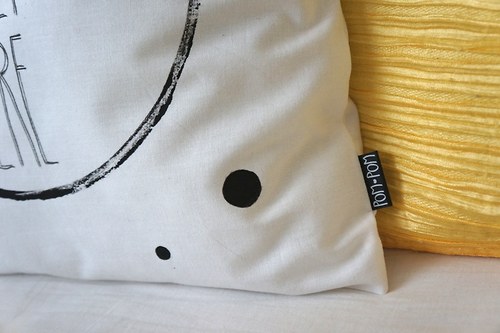 Polštář Good sleep here CIRCLE — foto 3