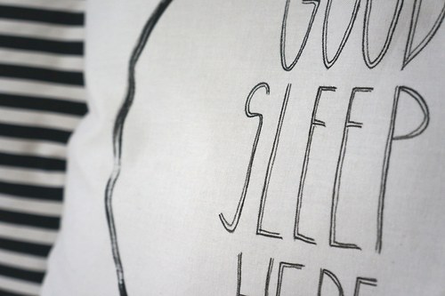 Polštář Good sleep here CIRCLE — foto 4