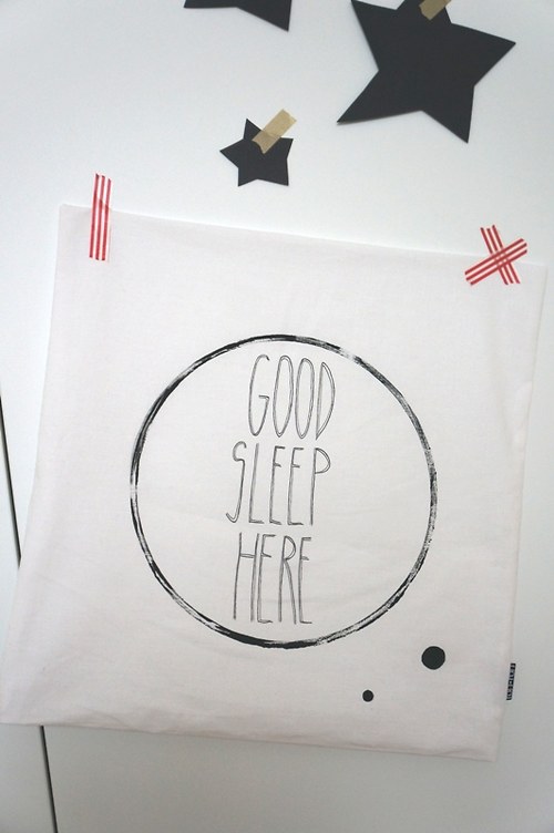 Polštář Good sleep here CIRCLE — foto 6