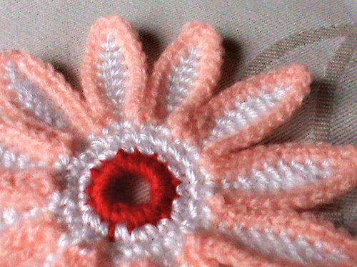 Nášivka-gerbera růžová — foto 3