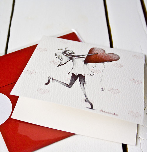 PŘÁNÍ-10 x 10 cm - TtjAnděl- Srdce pro tebe!!! — foto 2