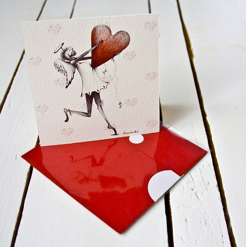 PŘÁNÍ-10 x 10 cm - TtjAnděl- Srdce pro tebe!!! — foto 3