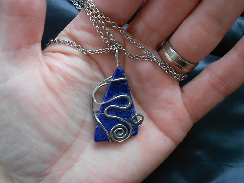 Přívěsek lapis lazuli — foto 3