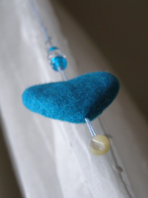 Knoflíky pro štěstí. Srdíčko. — foto 3