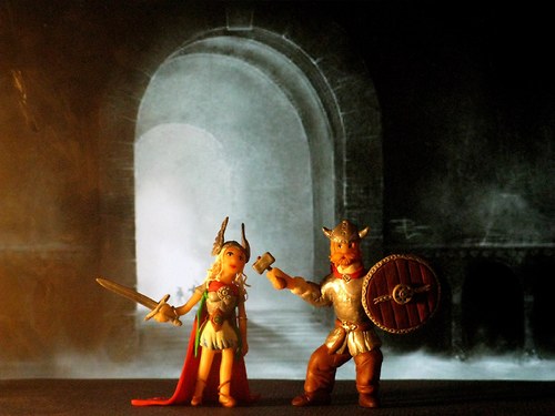 Minifigurky Viking a Valkýra — foto 2