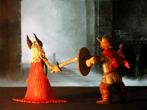 Minifigurky Viking a Valkýra — foto 4