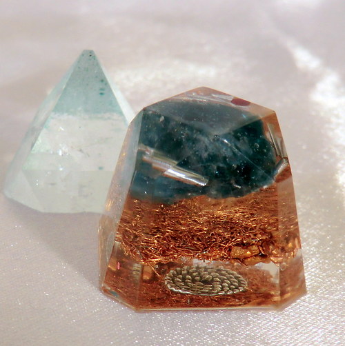 Orgonit *OBJ * Diamant s Apatitem — foto 4