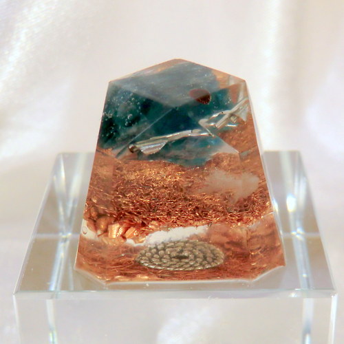 Orgonit *OBJ * Diamant s Apatitem — foto 5