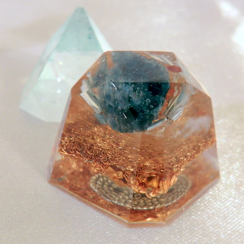 Orgonit *OBJ * Diamant s Apatitem — foto 6