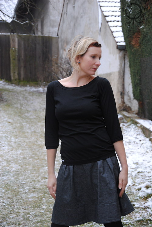 Černé s vázačkou, vel. S — foto 2