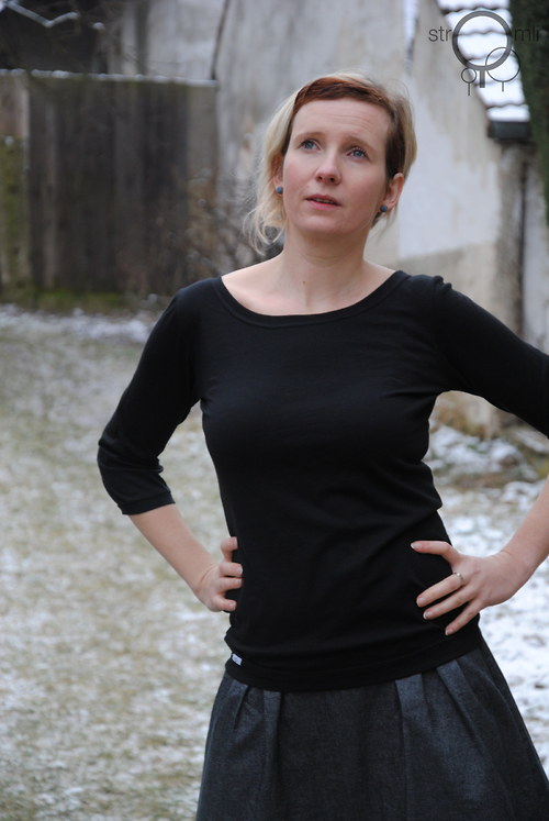Černé s vázačkou, vel. M — foto 2