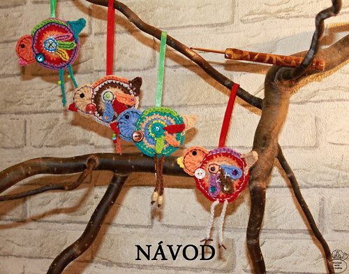 Návod_háčkovaný ptáček — foto 5