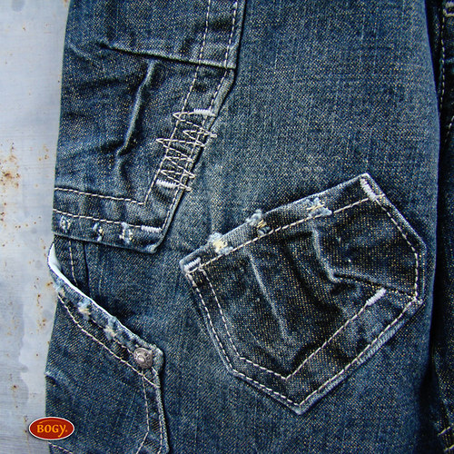 Sleva - unisex riflové bermudy, kraťasy — foto 3
