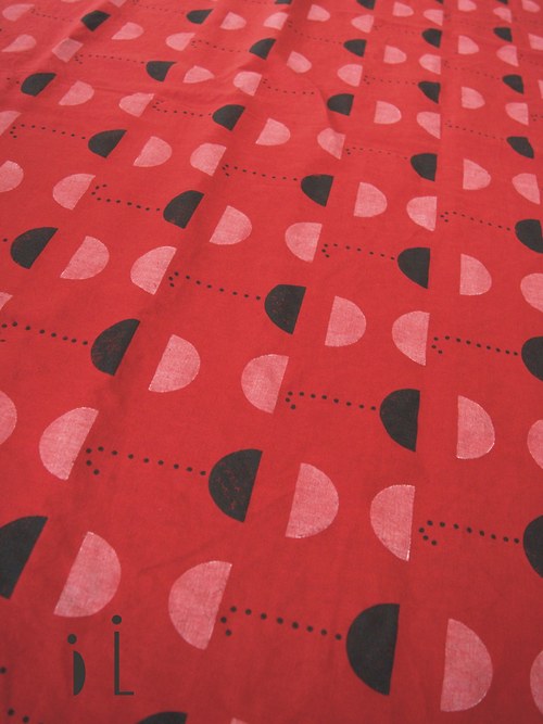 Lněný panel / red — foto 2