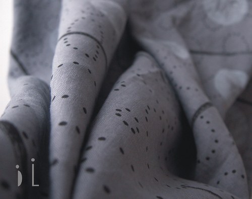 Lněný panel / grey — foto 6