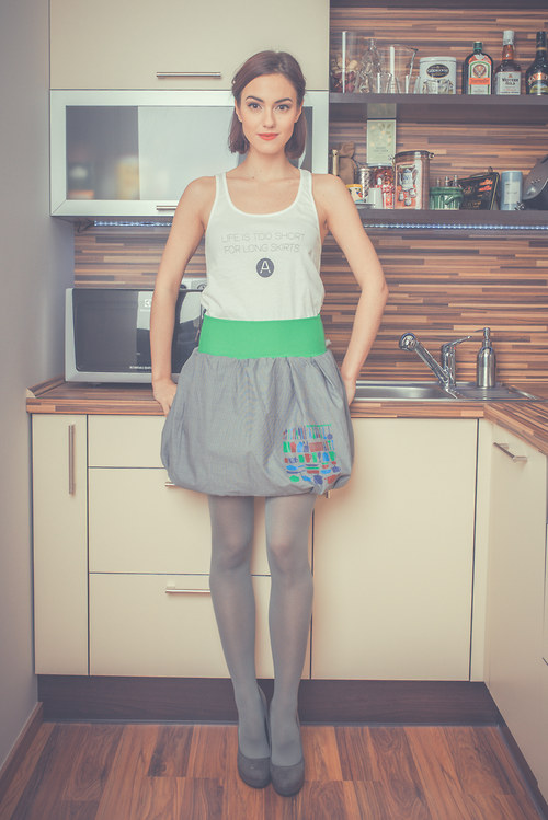 Kitchen girl. green. — foto 2