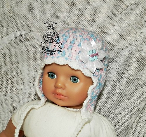 Háčkovaná čepička sleva — foto 2