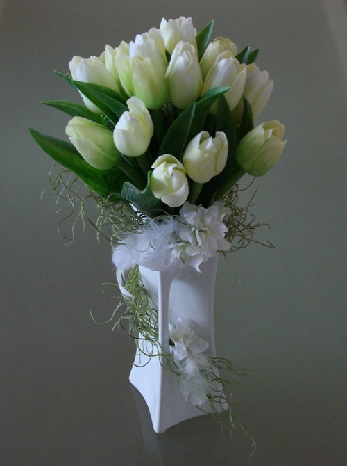 Váza s tulipány - na přání — foto 3