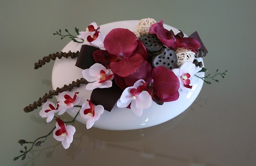 Celoroční dekorace s orchidejemi — foto 5
