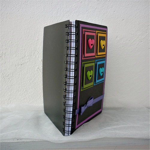 Organizér A5: knoflíková srdce — foto 2