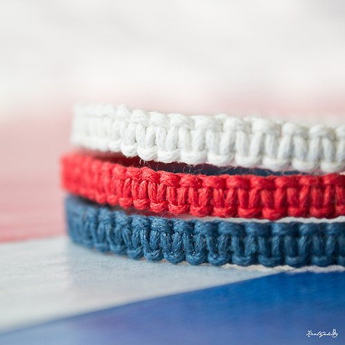 Macramé náramek — foto 2
