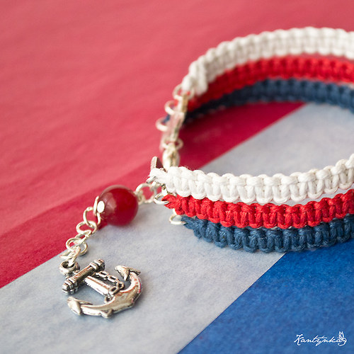 Macramé náramek — foto 5