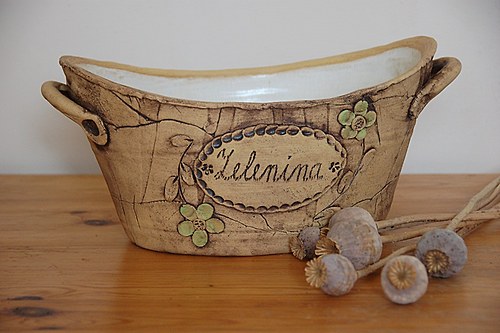Keramický koš - Zelenina — foto 2