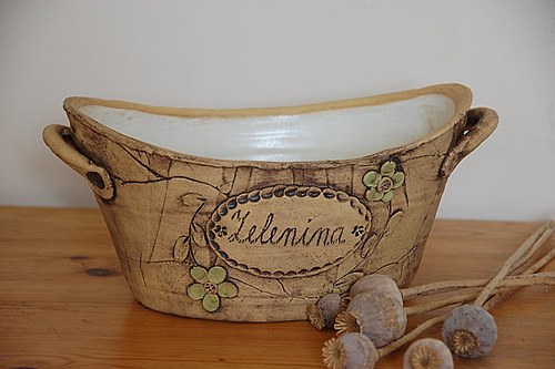 Keramický koš - Zelenina — foto 4