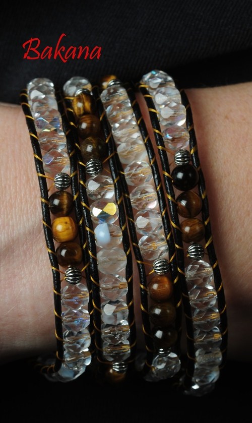 Wrap Bracelet S Tygřími Oky — foto 3