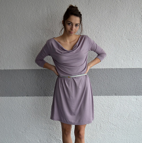 Šaty Pastel Purple — foto 5